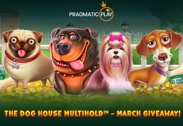 Pragmatic Play Partner Tournament: The Dog House Multihold™ - March Giveaway!