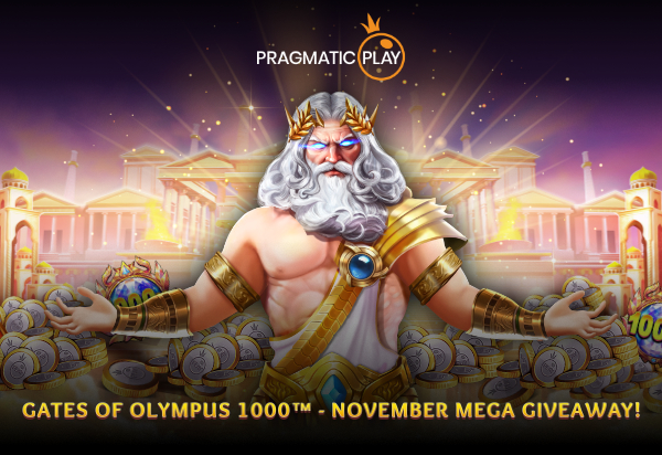 Pragmatic Play Partner Tournament: Gates of Olympus 1000™ - November Mega Giveaway!