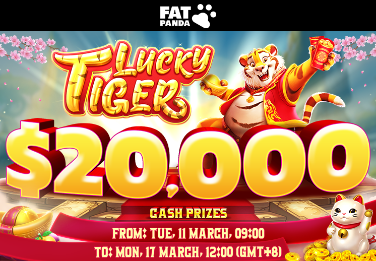 Pragmatic Play Partner Tournament:<br>Lucky Tiger - March Giveaway!
