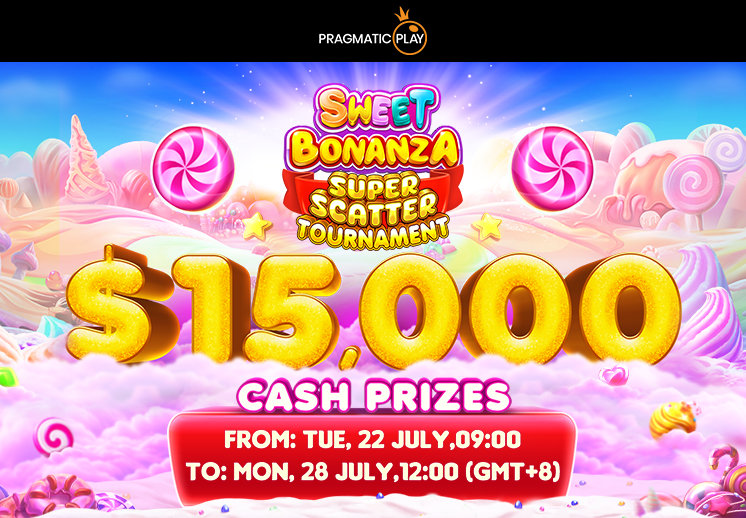 Pragmatic Play Partner Tournament:<br>Sweet Bonanza Super Scatter Tournament