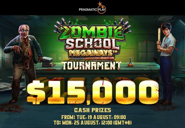 Pragmatic Play Partner Tournament:<br>Zombie School Megaways Tournament