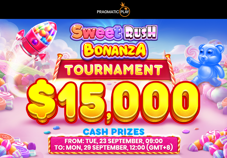Pragmatic Play Partner Tournament:<br>Sweet Rush Bonanza Tournament